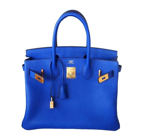 hermes electric blue bag|Hermes birkin bags for sale.